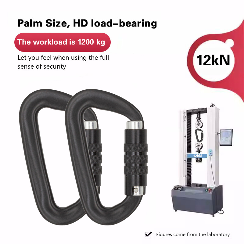 12kN Aluminum carabiner JS-A1301TN - Ninghai Jinsong Stamping Co., Ltd.